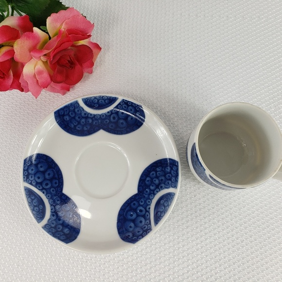 Nuage Fine China Tea Cup And Saucer Tuscany Japan - Picture 7 of 8